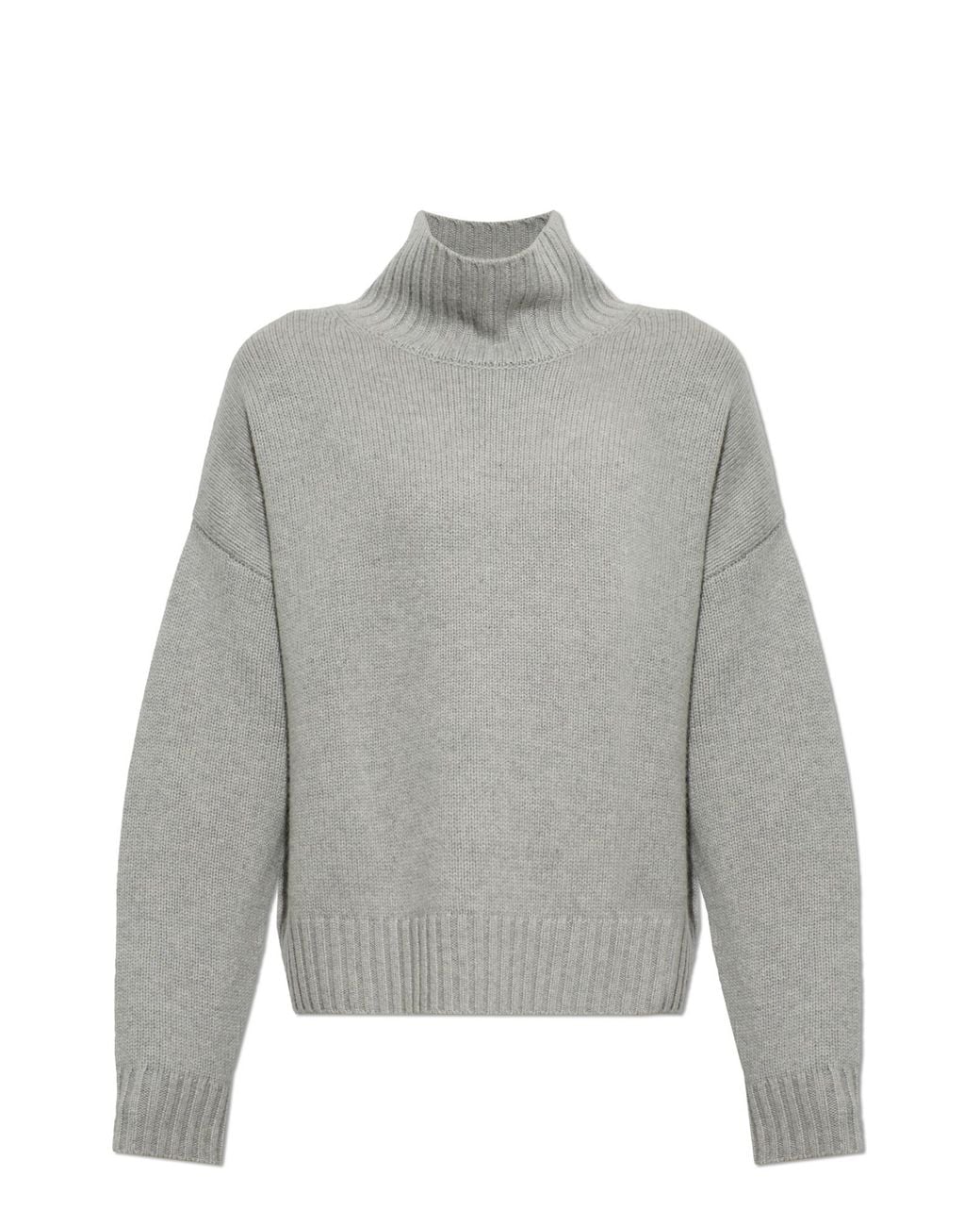 Lisa Yang Gray Cashmere Turtleneck 'Olai' for men