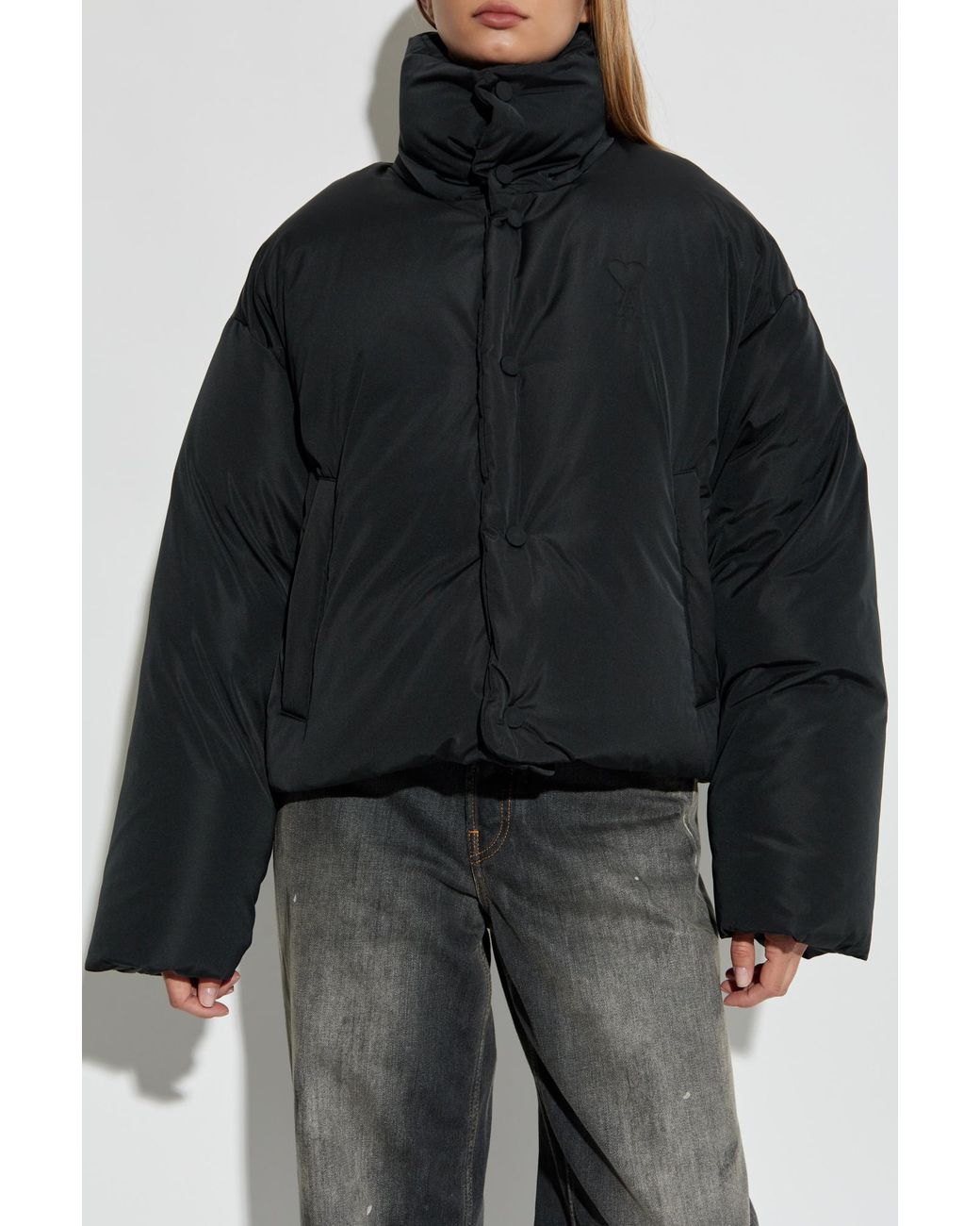 AMI Black Down Jacket