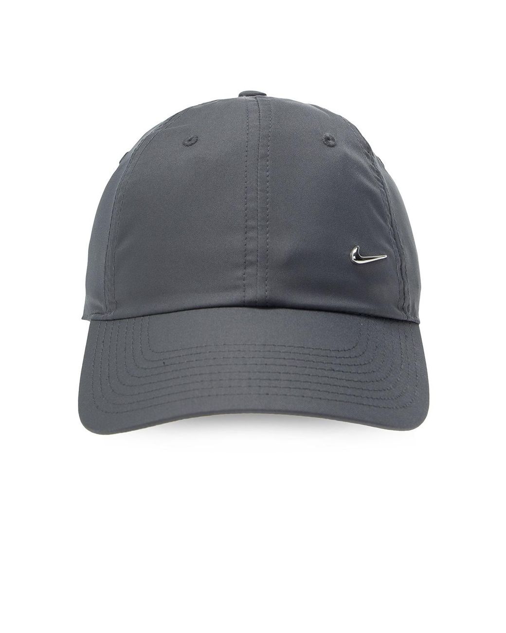 Nike Metal Swoosh Cap in Grey for Men | Lyst Canada