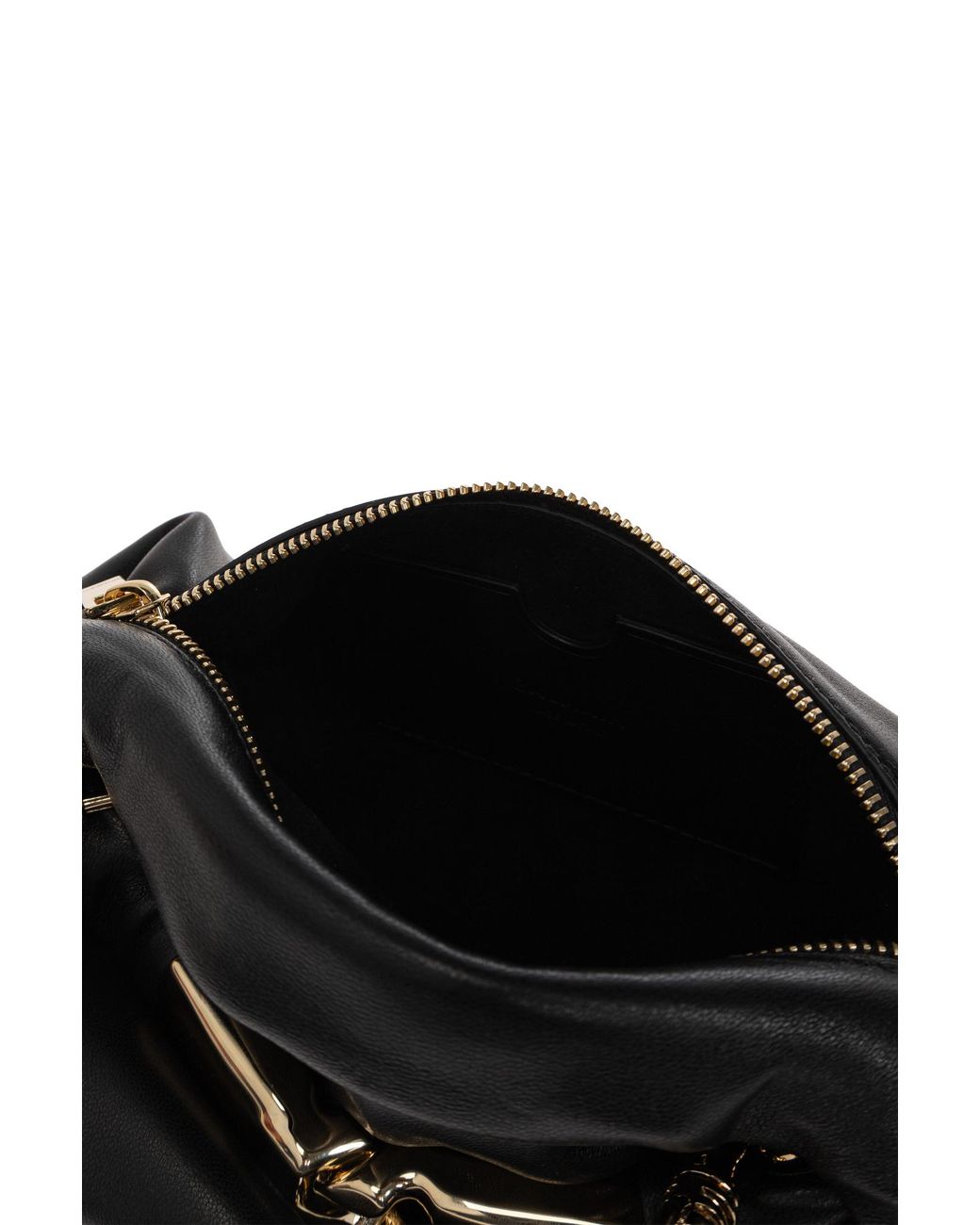 Balmain Black Leather Bag 'Dinner