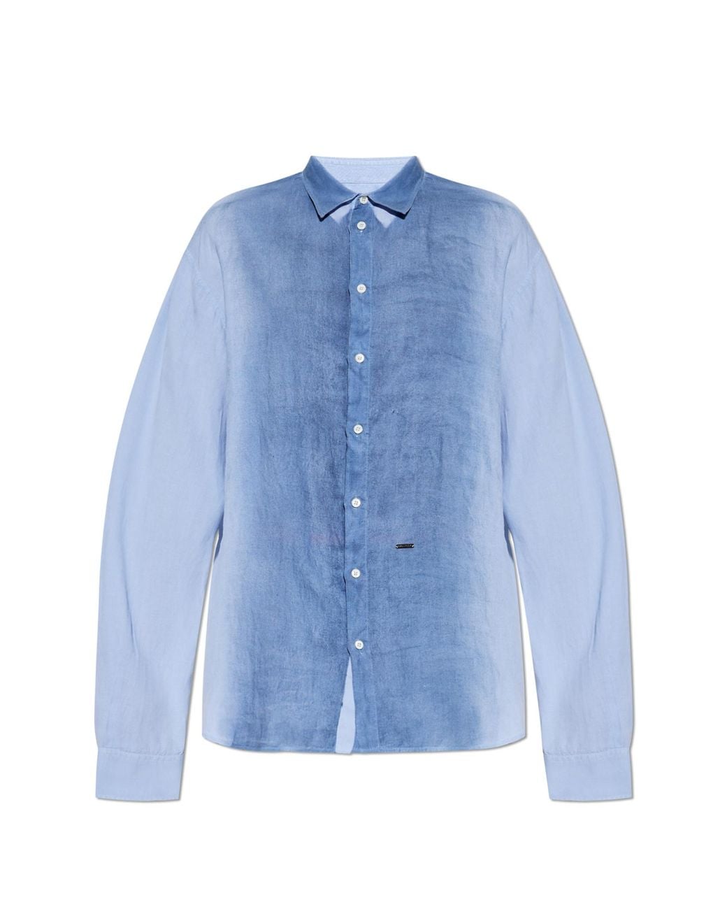 DSquared² Blue Linen Shirt for men