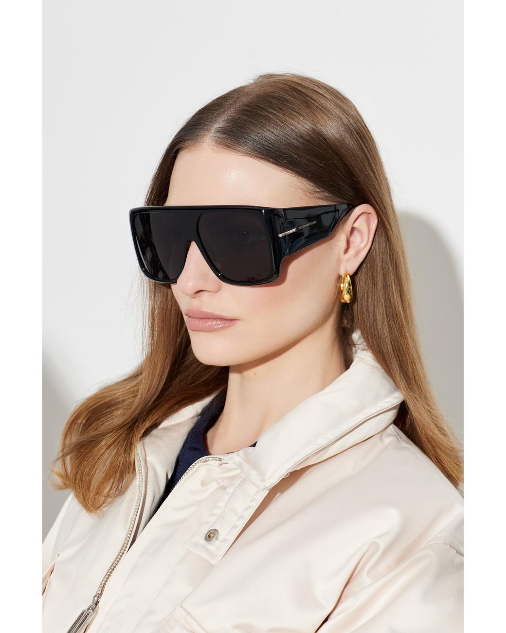 Victoria Beckham Gray Sunglasses