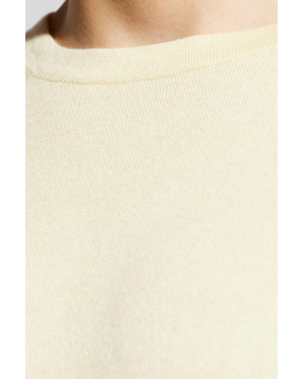 Lisa Yang Natural Sweater "Theodore" for men