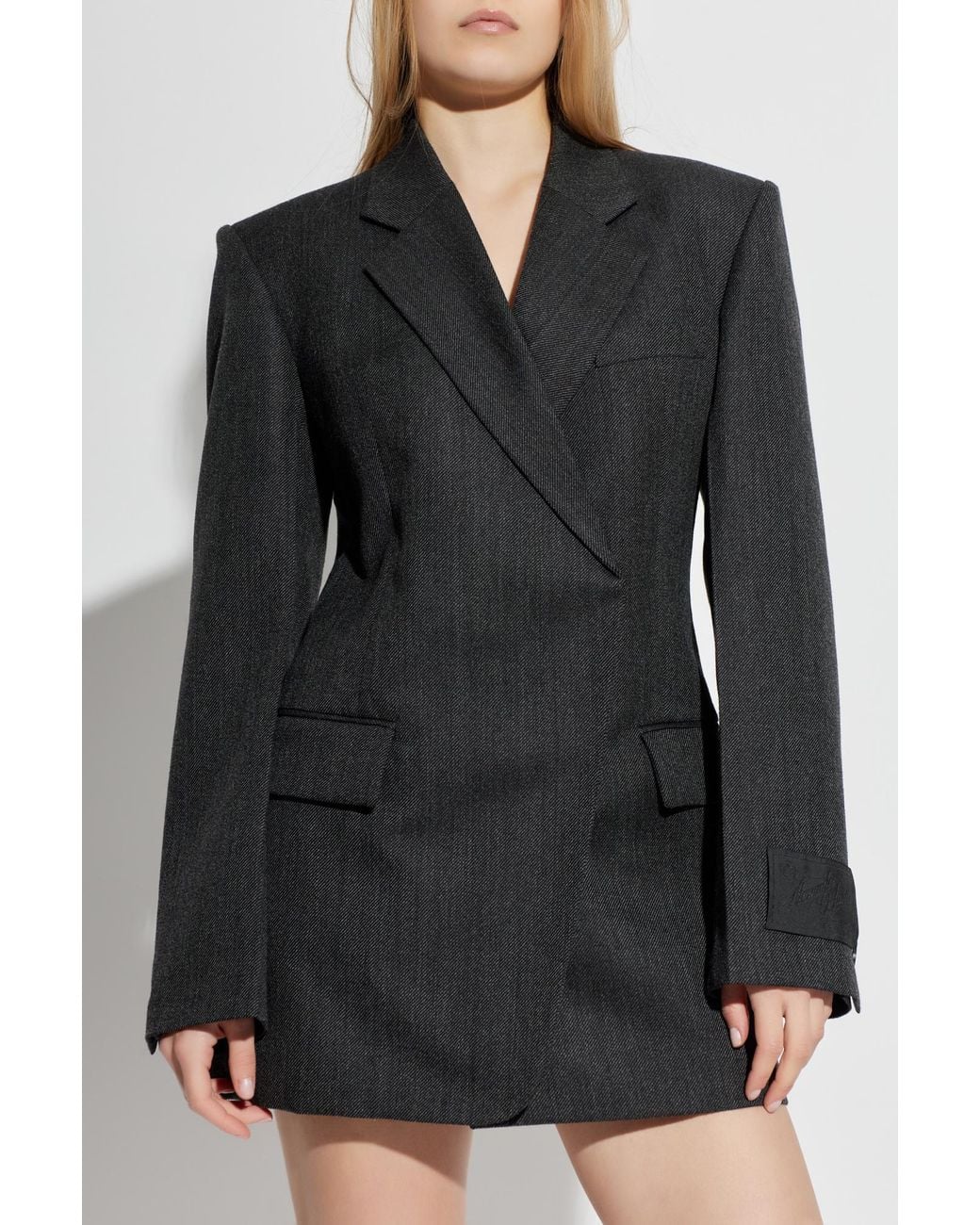 Alexander Wang Black Wool Blazer