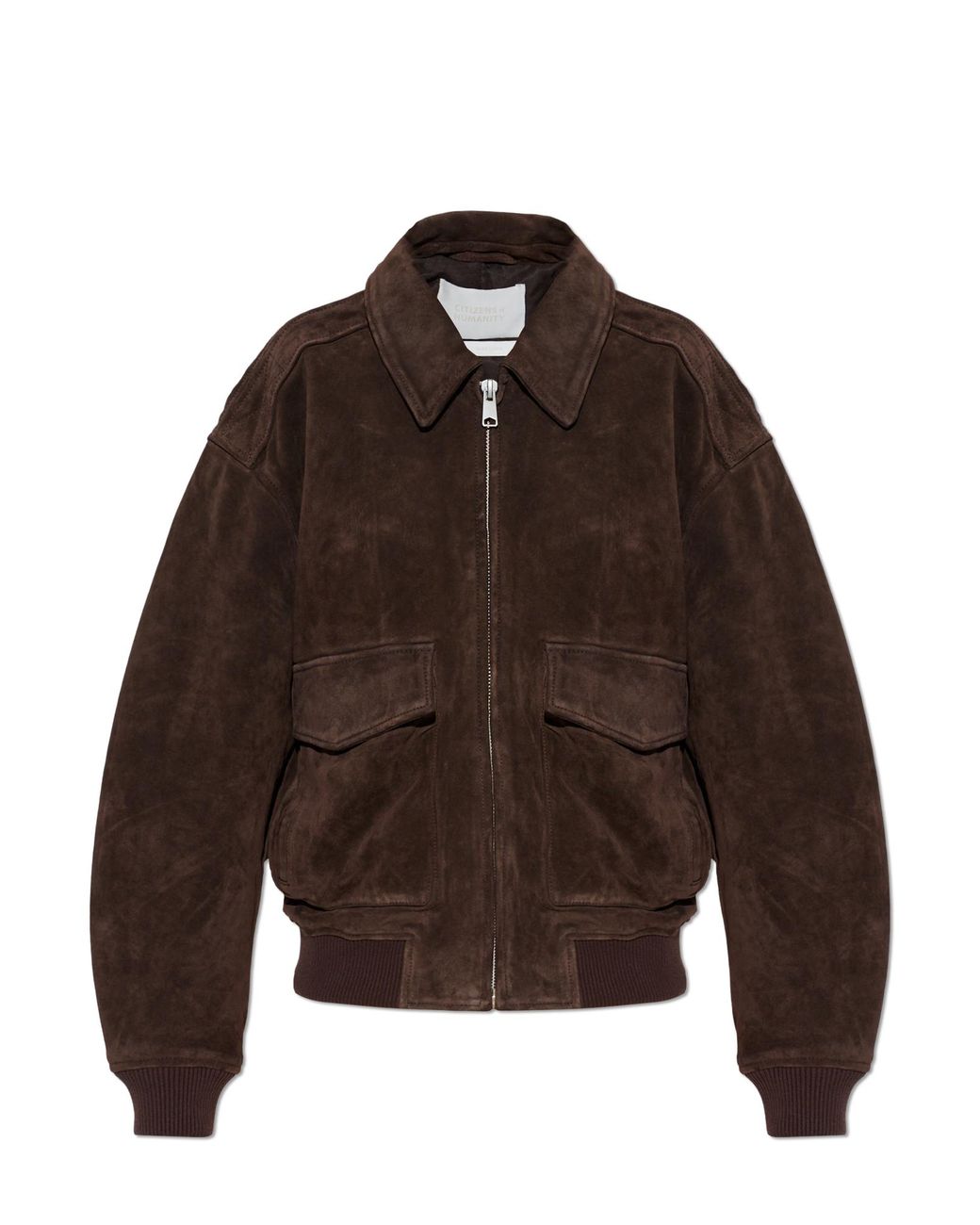 Citizens of Humanity Brown Suede Jacket 'Vivienne'