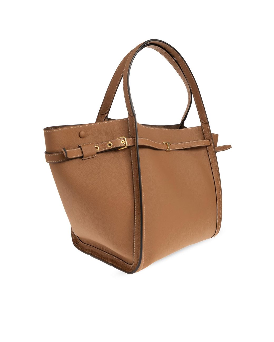 Tod's Brown Leather 'Medium' Shopper Bag