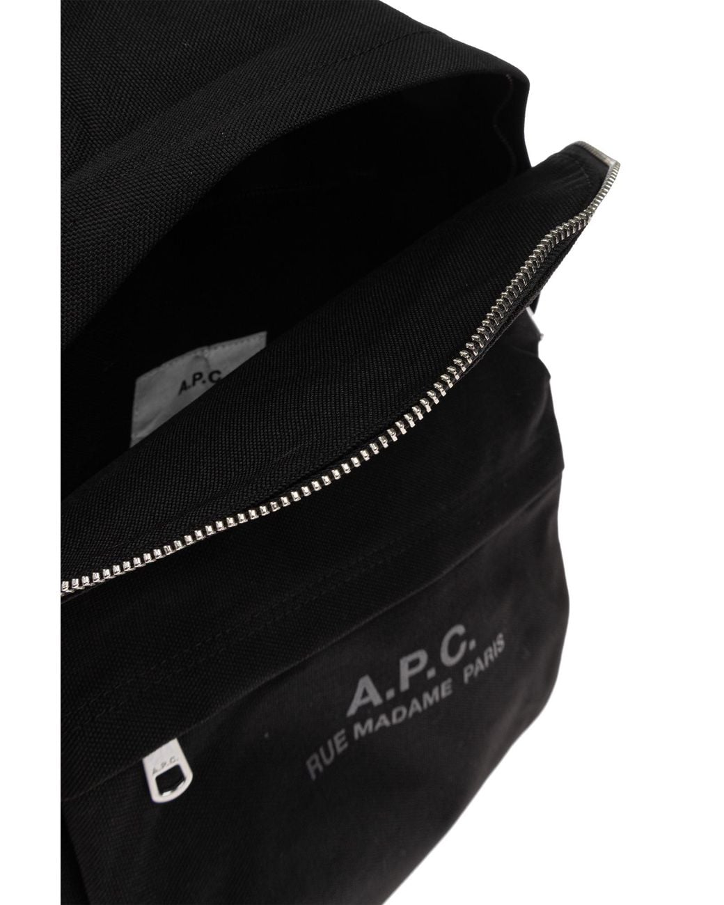 A.P.C. Black 'Dos Small' Backpack for men