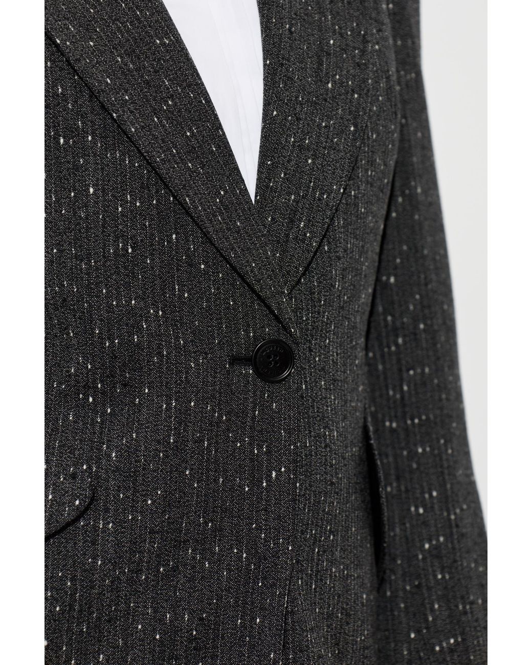 McQueen Black Wool Blazer