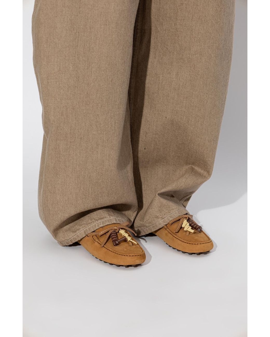 Tod's Brown 'Gommino' Loafers