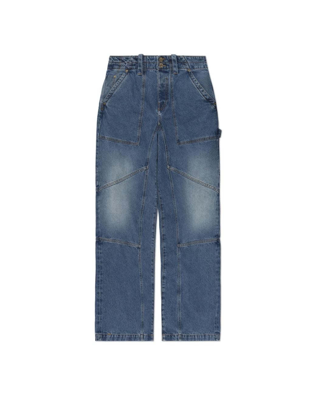 Balmain Blue Jeans With 'Vintage' Effect for men