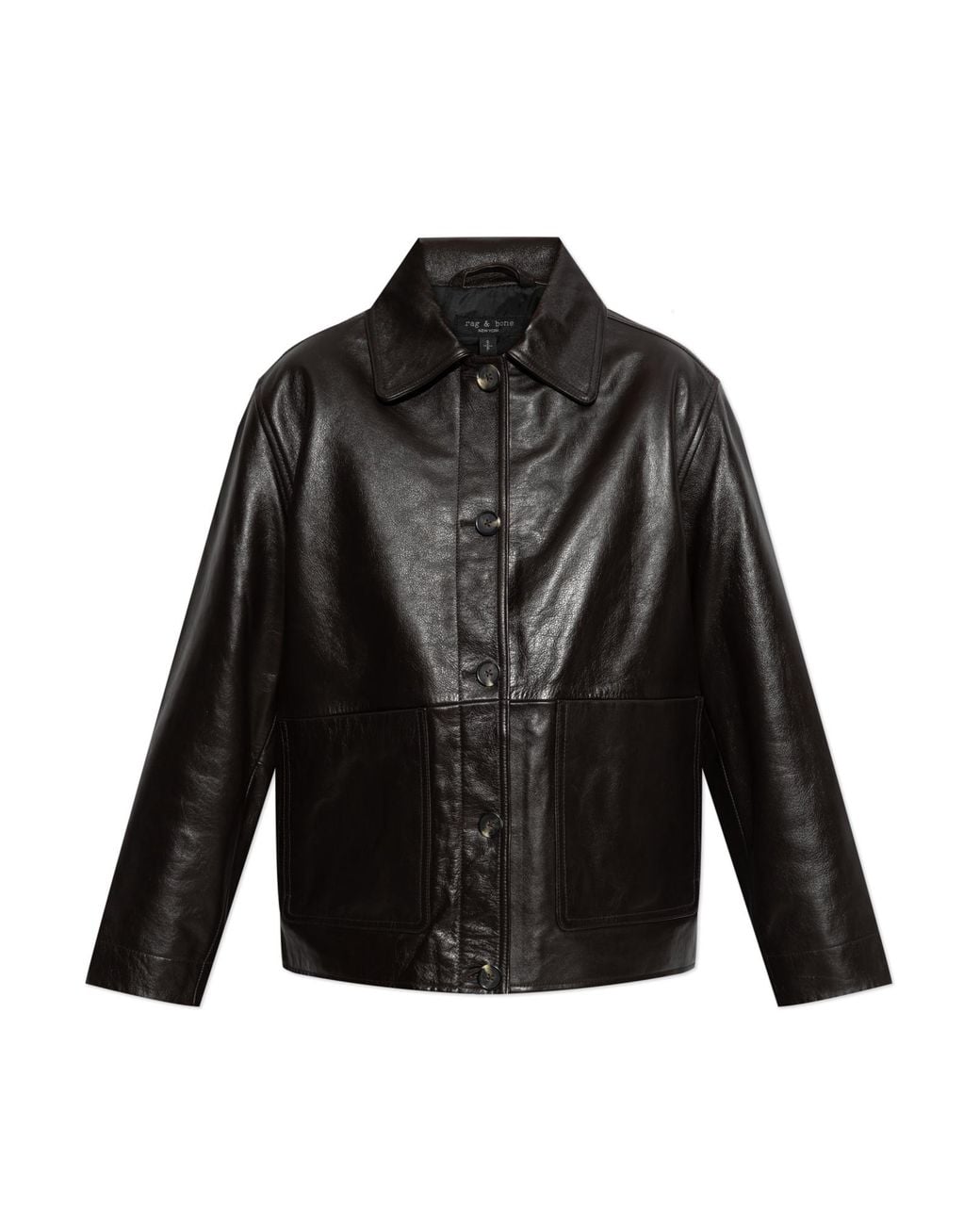 Rag & Bone Black Leather Jacket