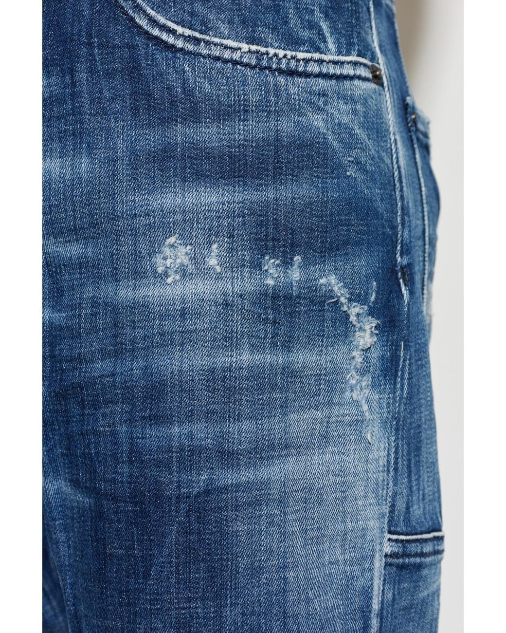 DSquared² Blue "Biker" Jeans for men