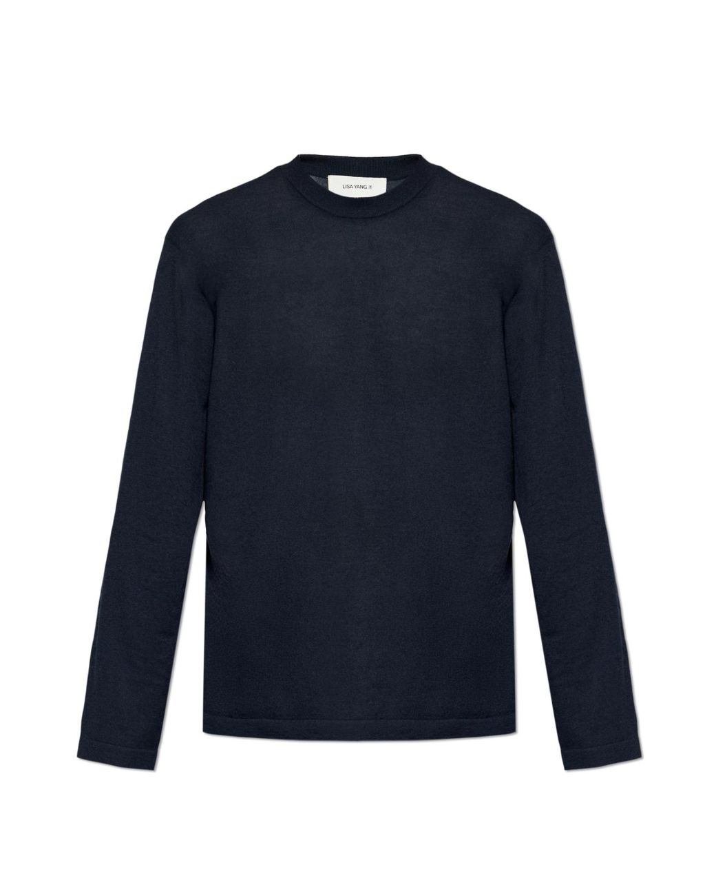 Lisa Yang Blue Sweater 'Nathaniel' for men