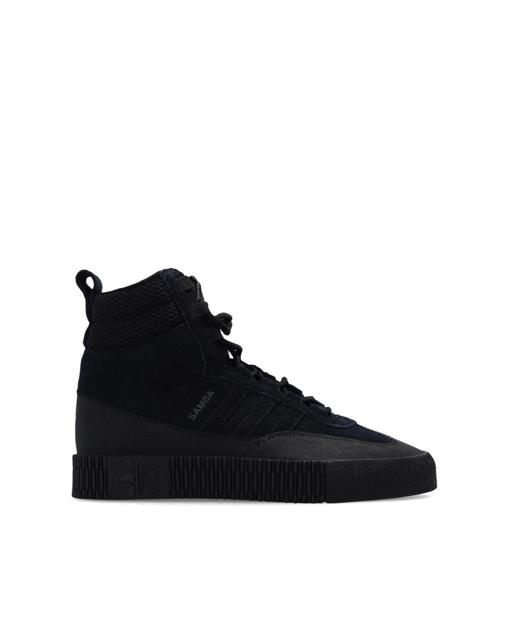 adidas Originals 'samba Boot' High-top Sneakers in Black | Lyst