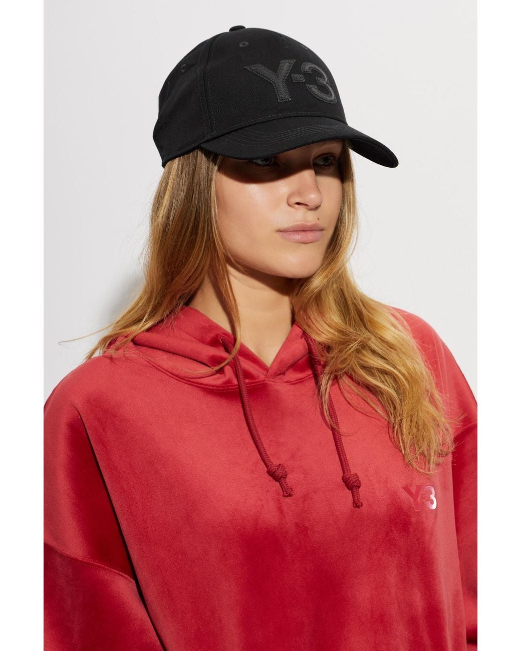 Y-3 Black Cotton Beanie