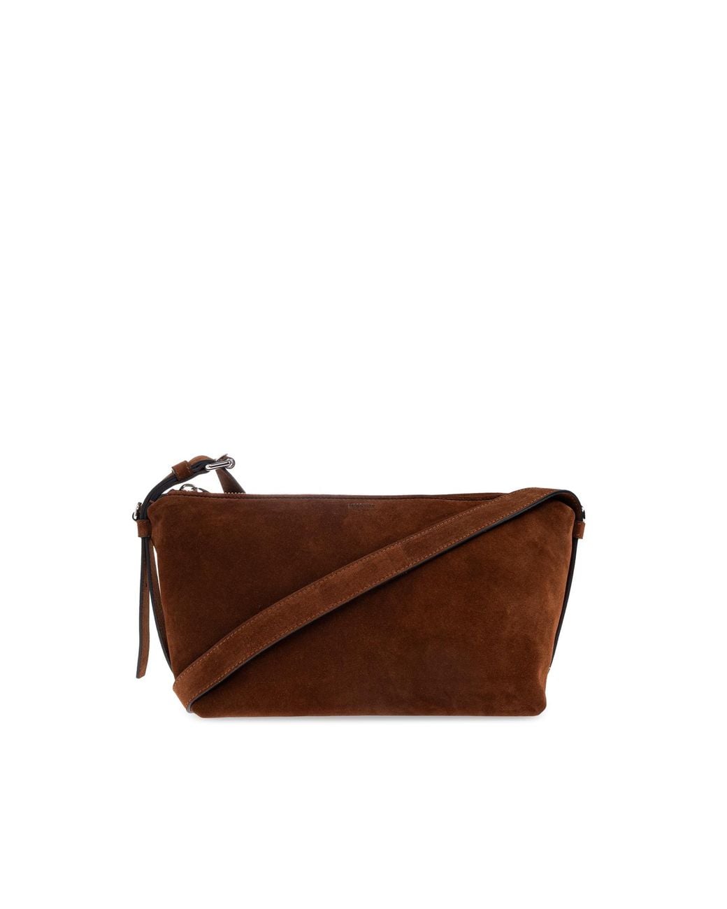Moschino Green Suede Shoulder Bag