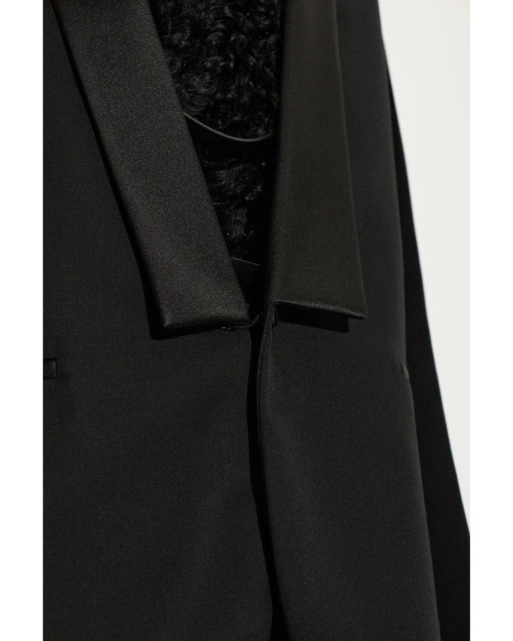 Fendi Black Wool Blazer With Pockets