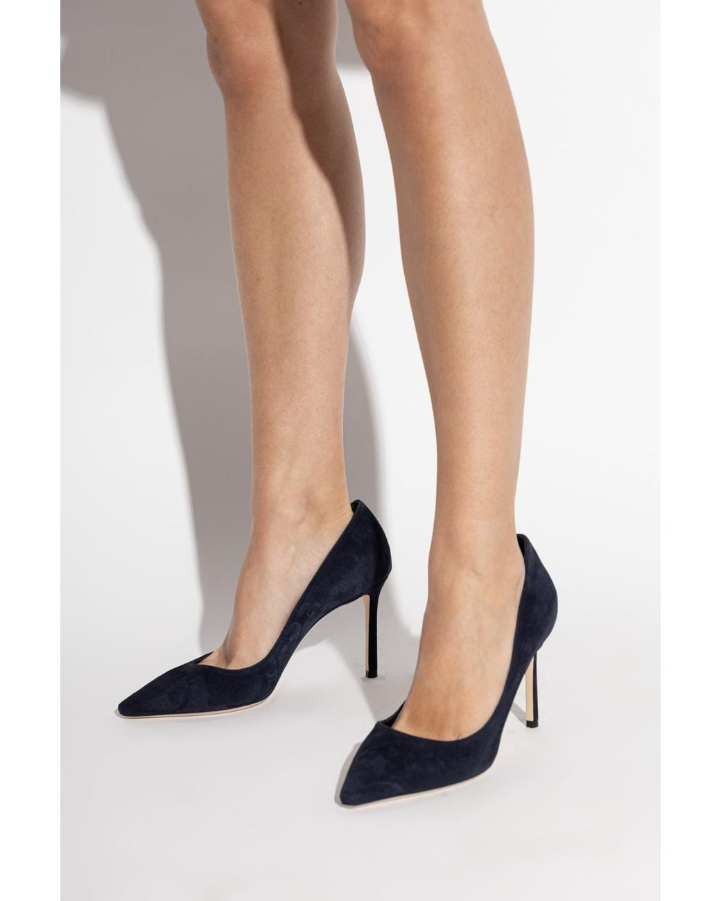 Jimmy Choo Black Heeled Shoes 'Romy 85'