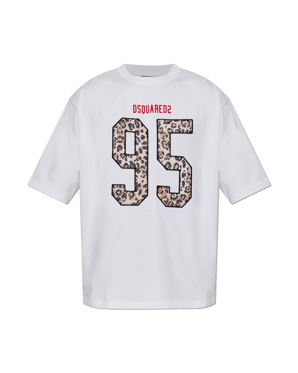 DSquared² White T-Shirt With Logo for men