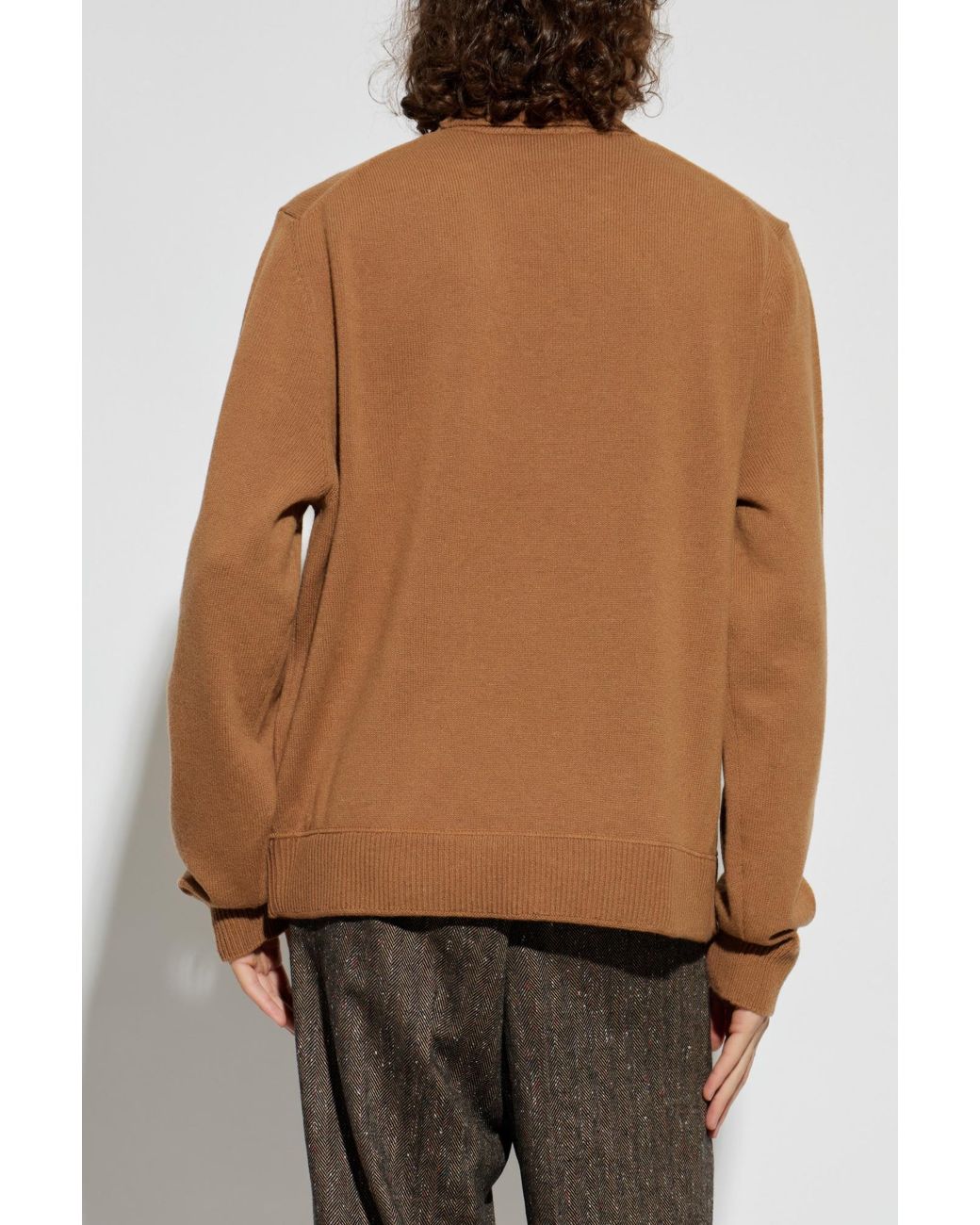 DSquared² Brown Wool Sweater for men