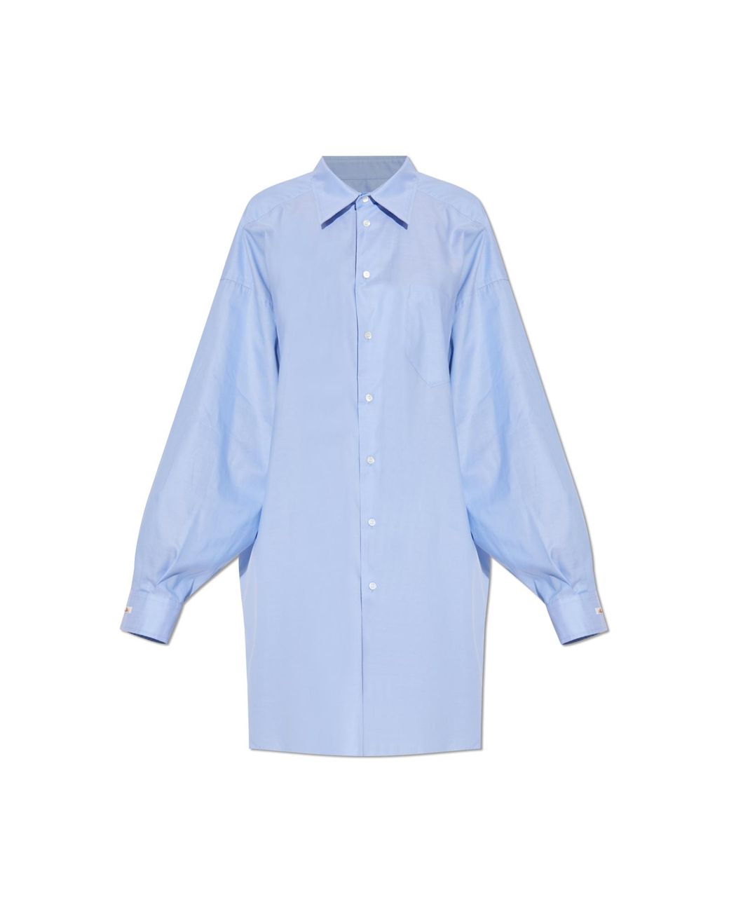Maison Margiela Blue Oversize Shirt