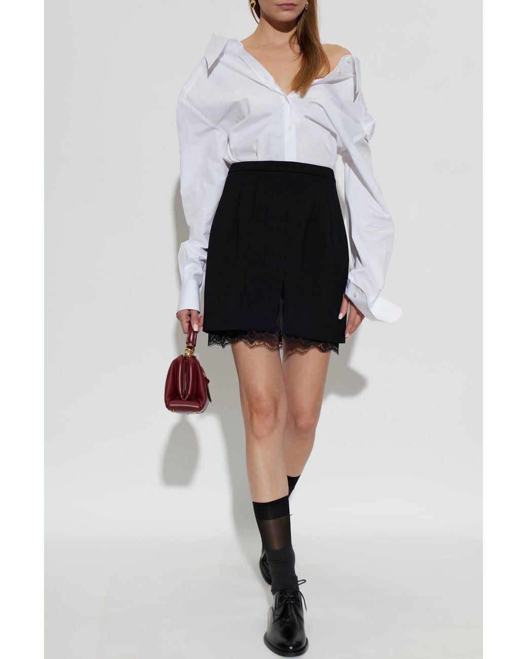 Dolce & Gabbana White Fitted Shirt