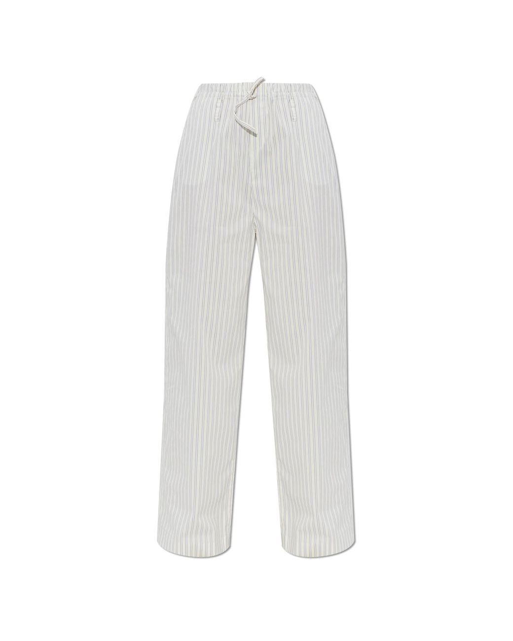IRO White Lia Trousers