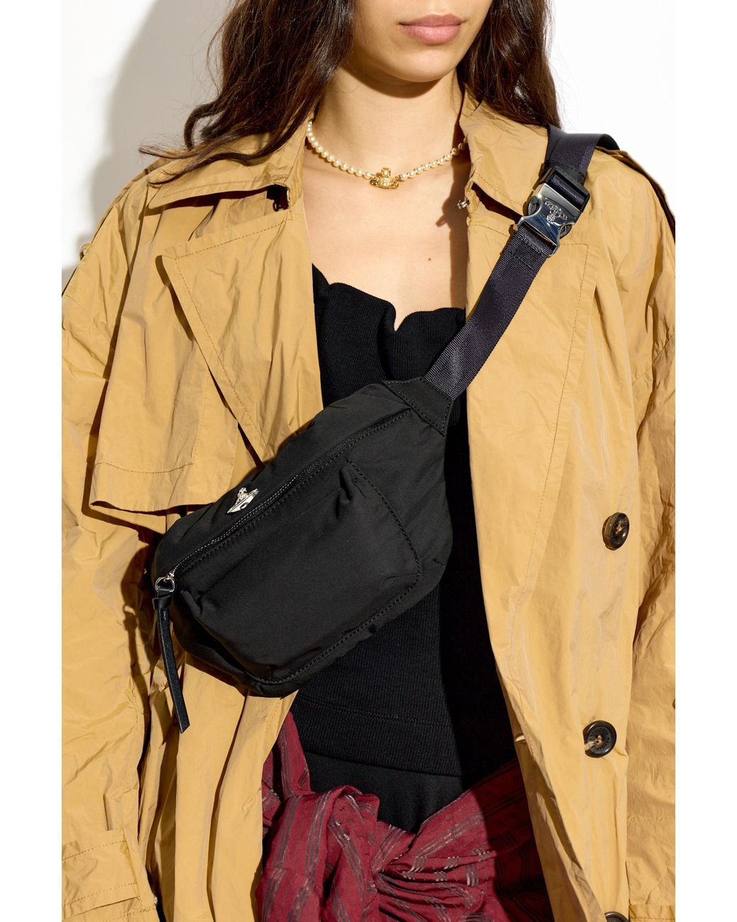 Vivienne Westwood Waist Bag For Dog 'Zeus' in Black | Lyst
