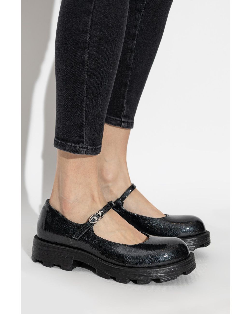 DIESEL Black "D-Hammer" Shoes