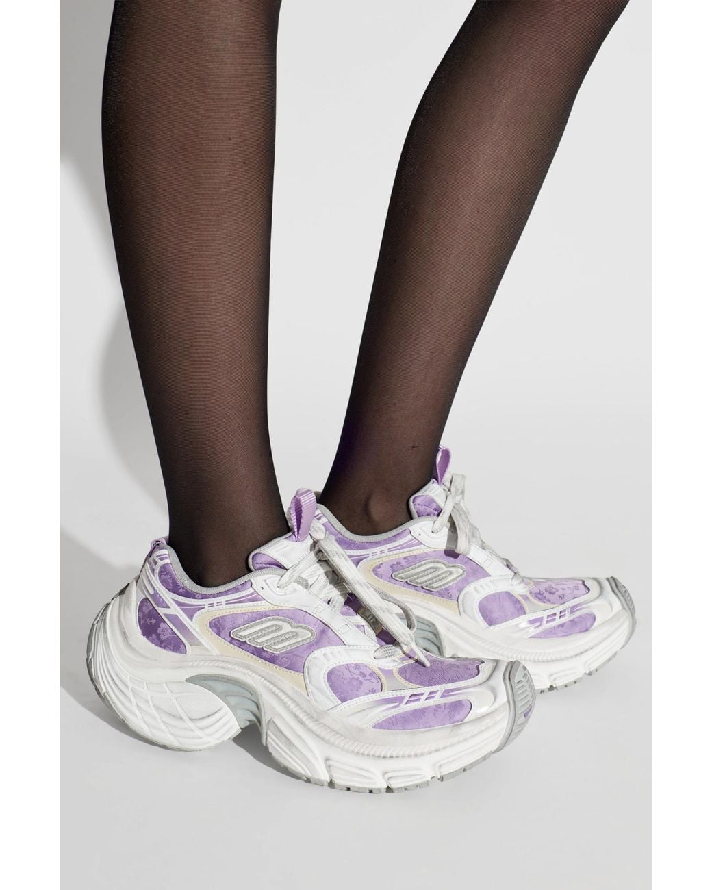 Balenciaga White Sports Shoes '6Xl'