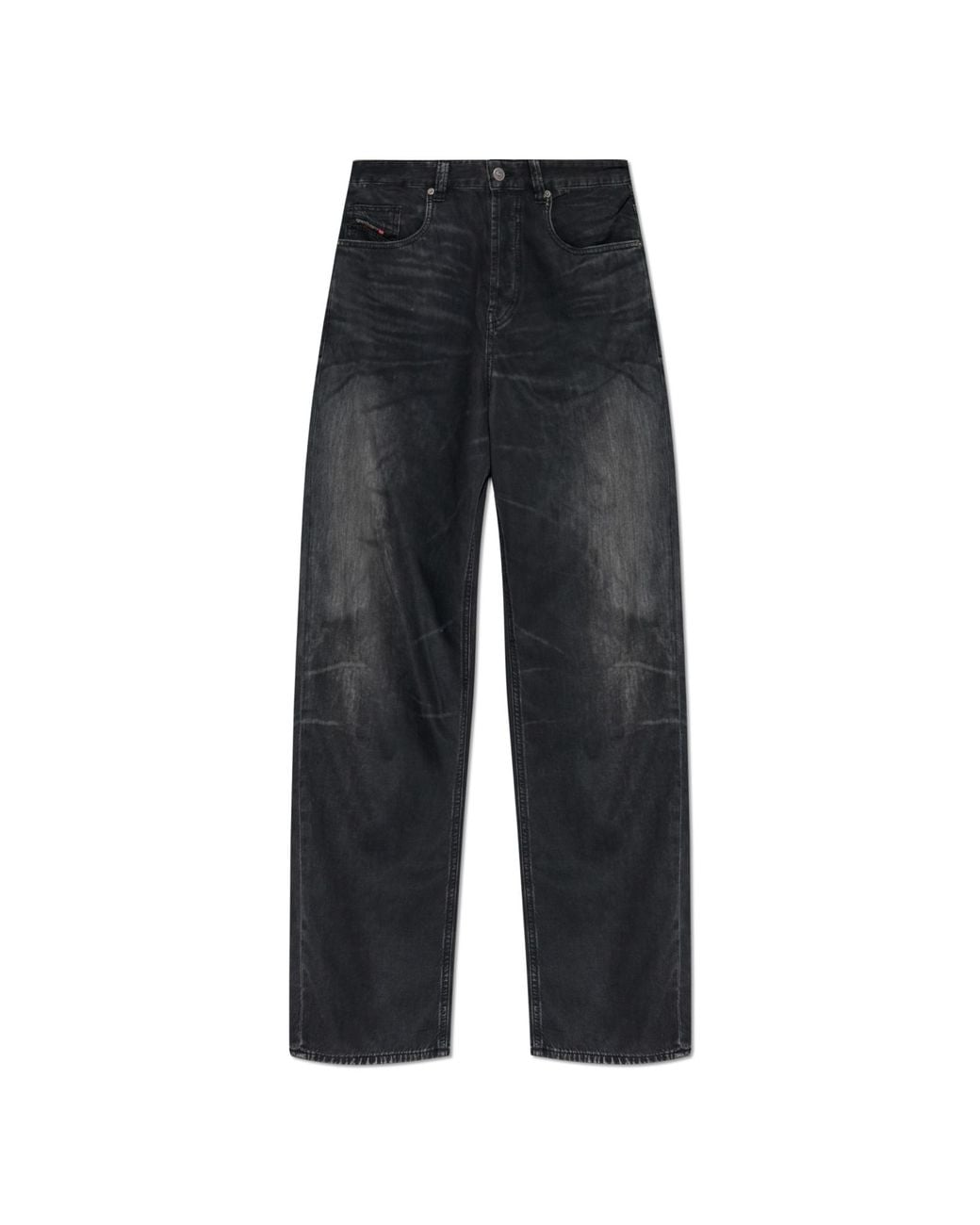 DIESEL Black Jenasy '2001 D-Macro-S5' Wide Leg Type for men