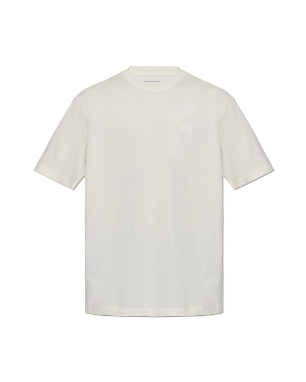 Y-3 White T-Shirt With Logo