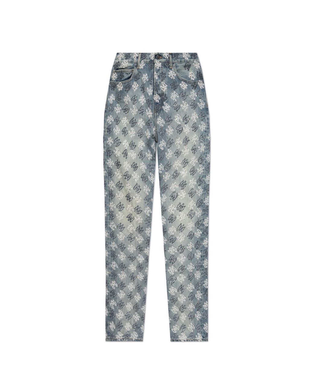 Amiri Blue Jeans With Finishing for men