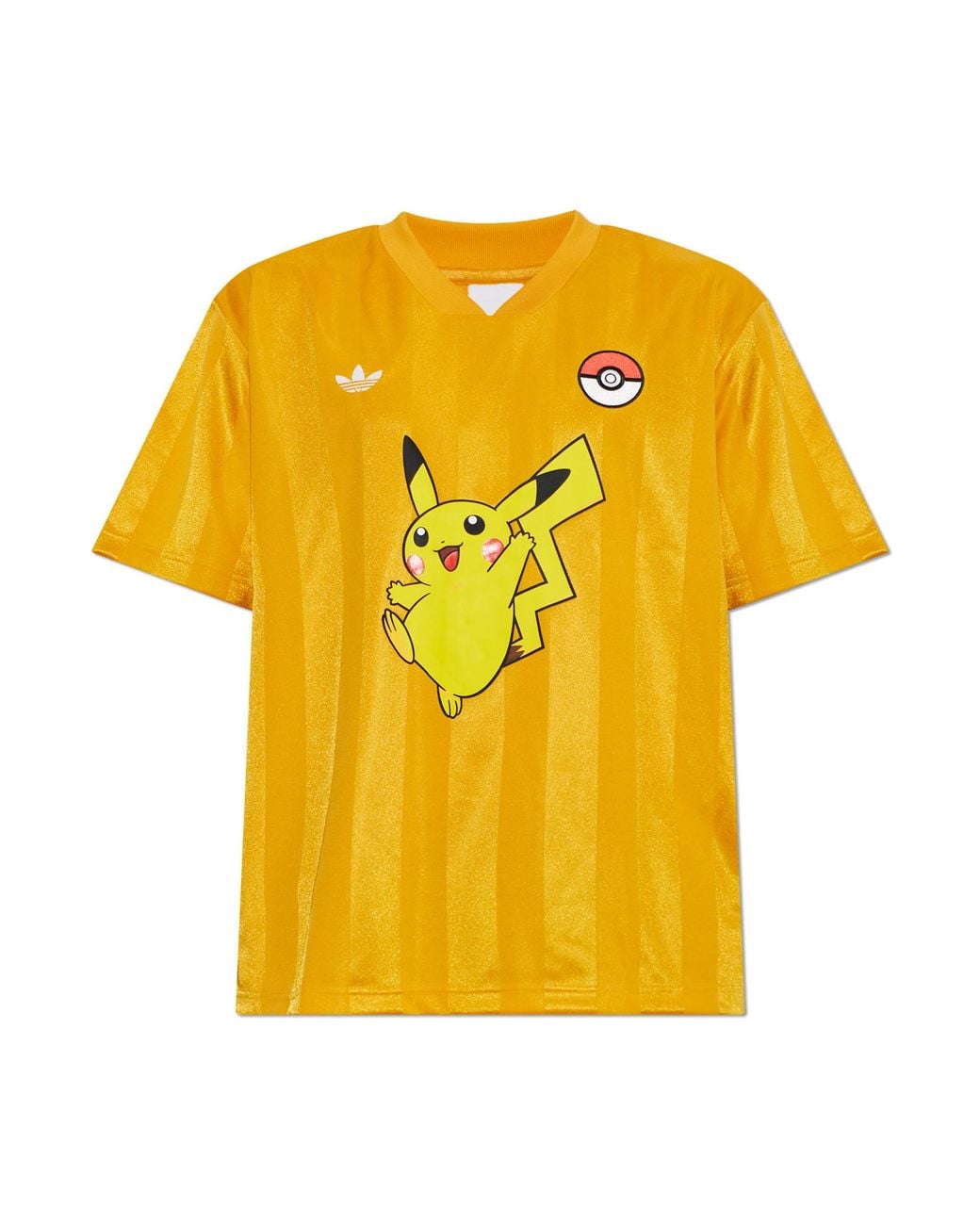 Adidas Originals Yellow Adidas X Pokemon Oversize T-Shirt for men