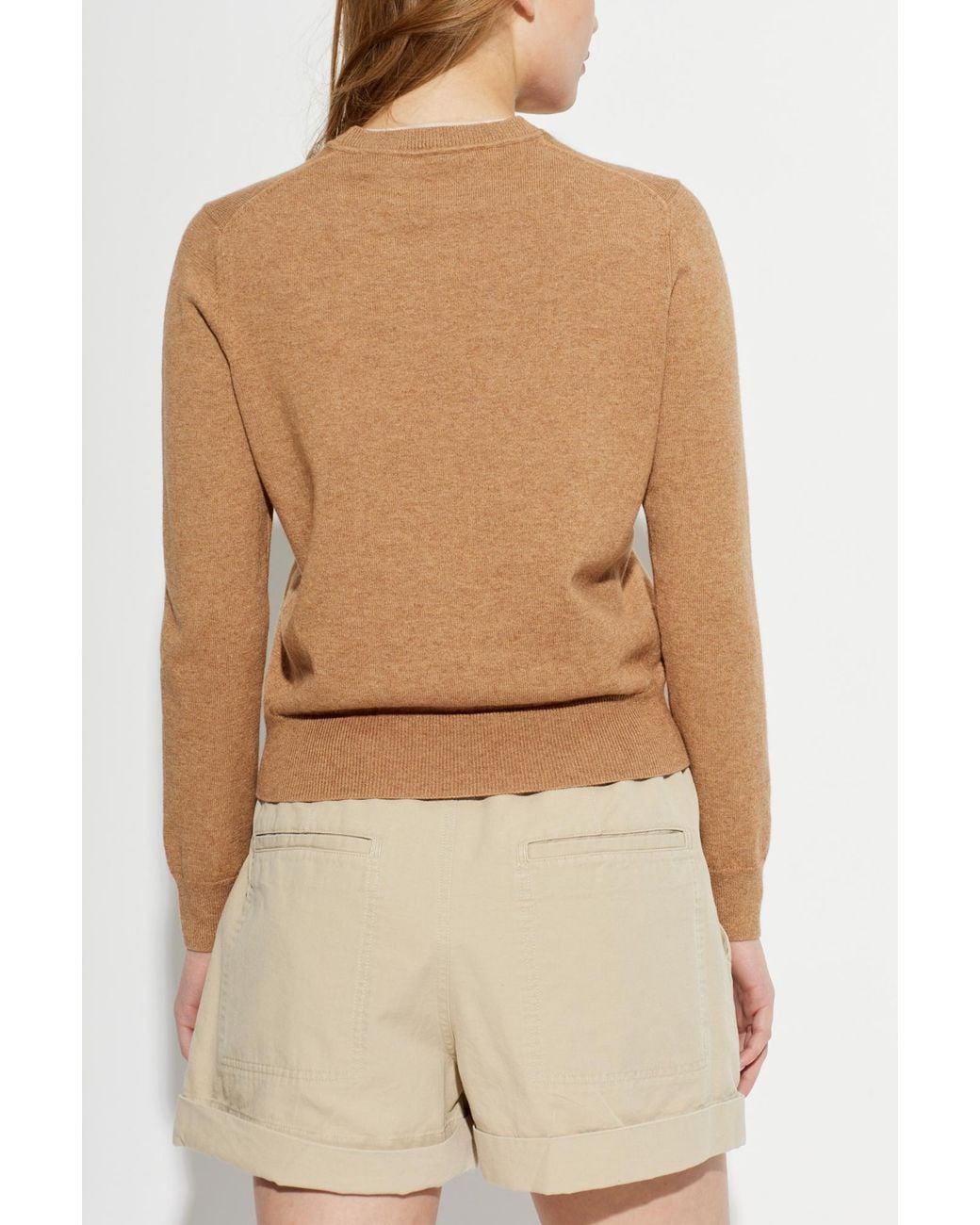 Isabel Marant White Sweater "Lanta"