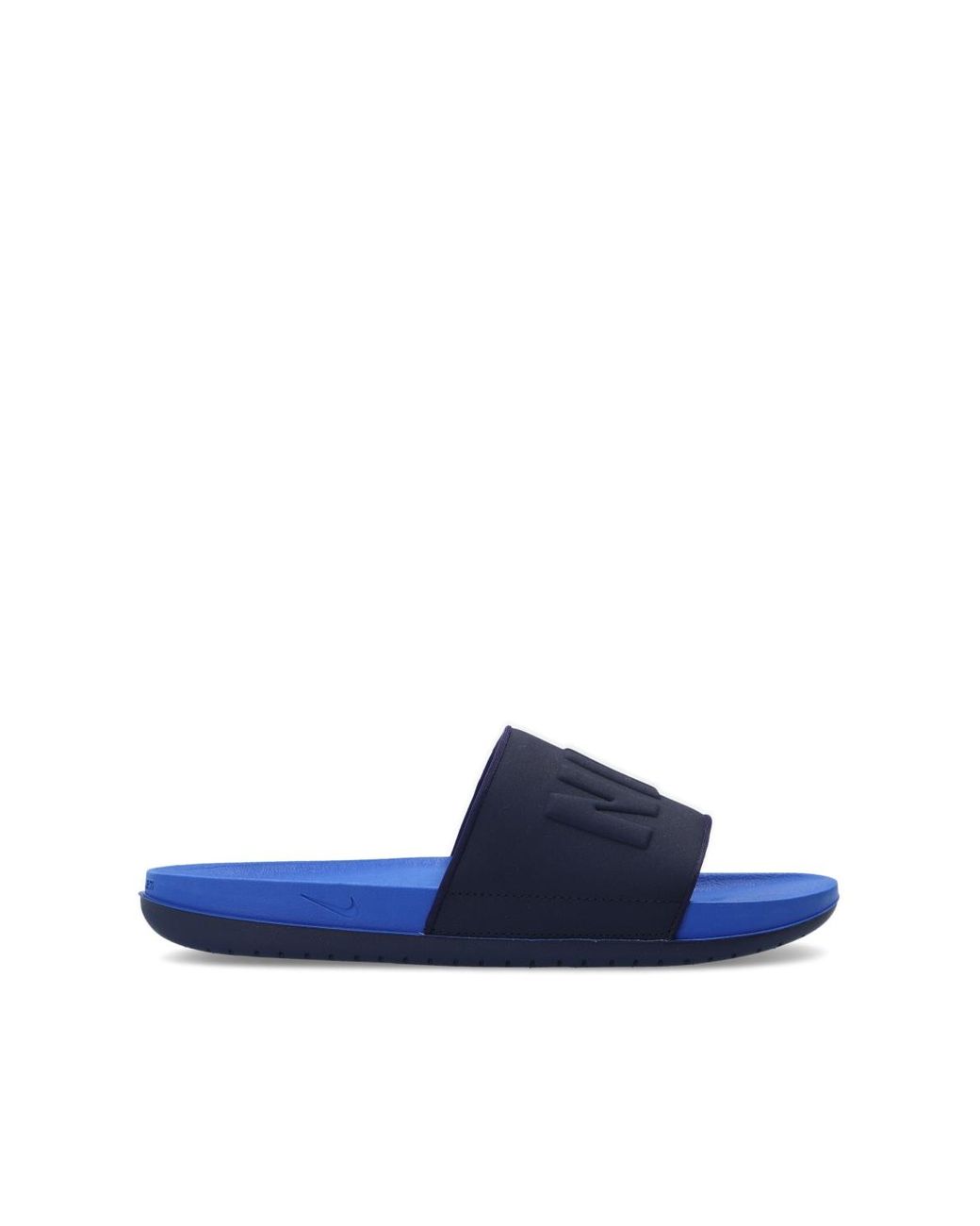Nike 'offcourt' Slides Navy Blue for Men Lyst