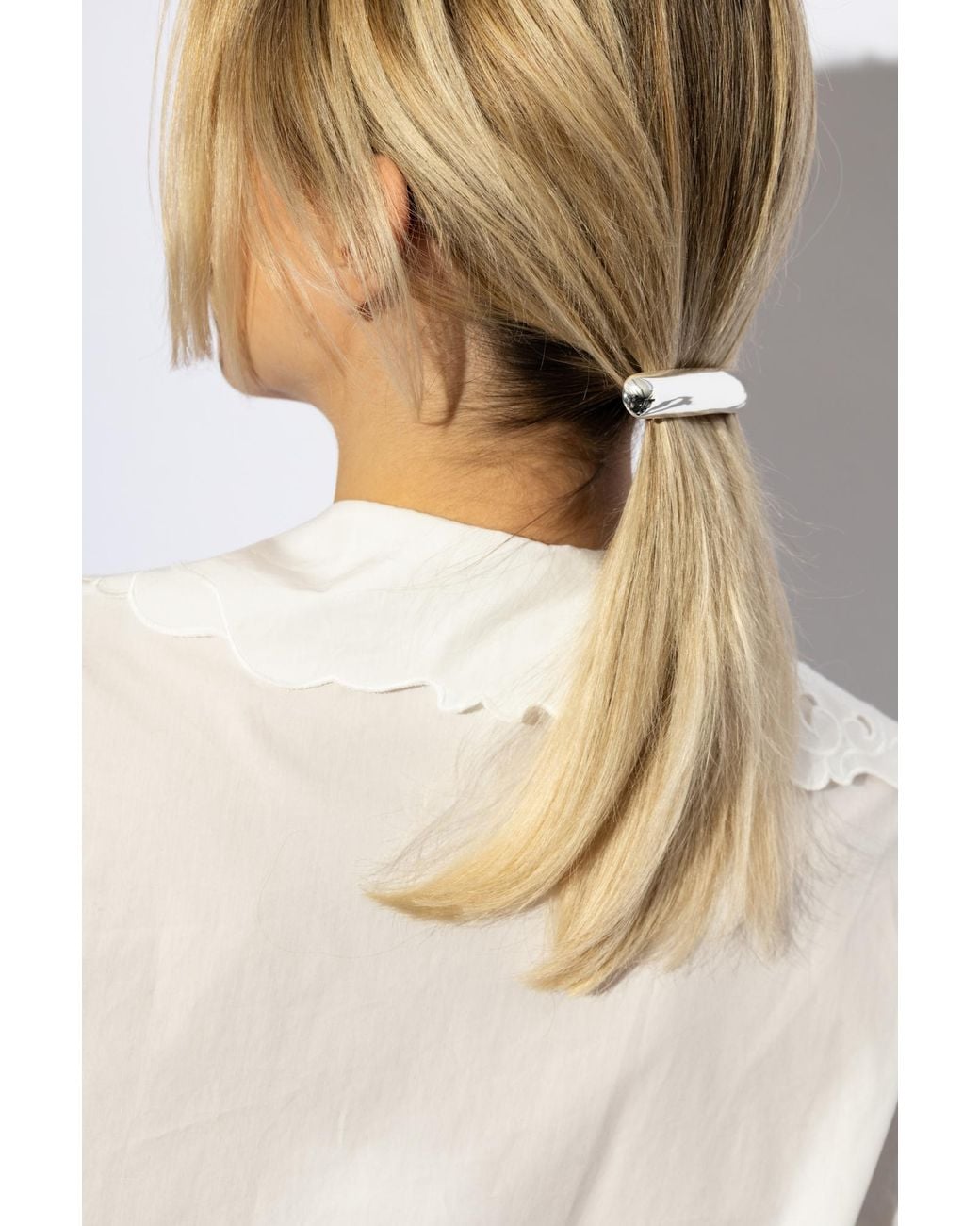 LIE STUDIO White Hair Clip The Molly