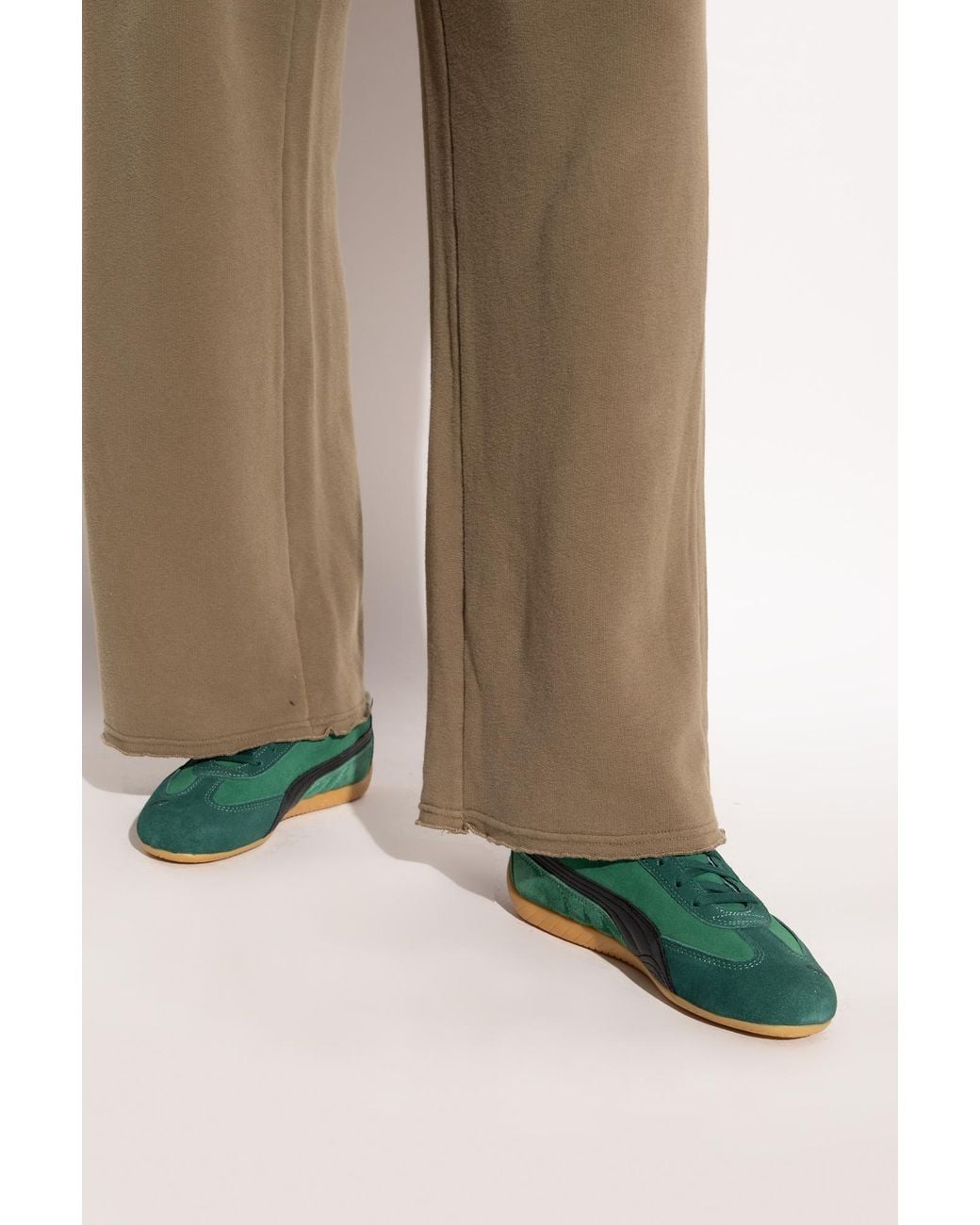 PUMA Green 'Sports Shoes "Speedcat"