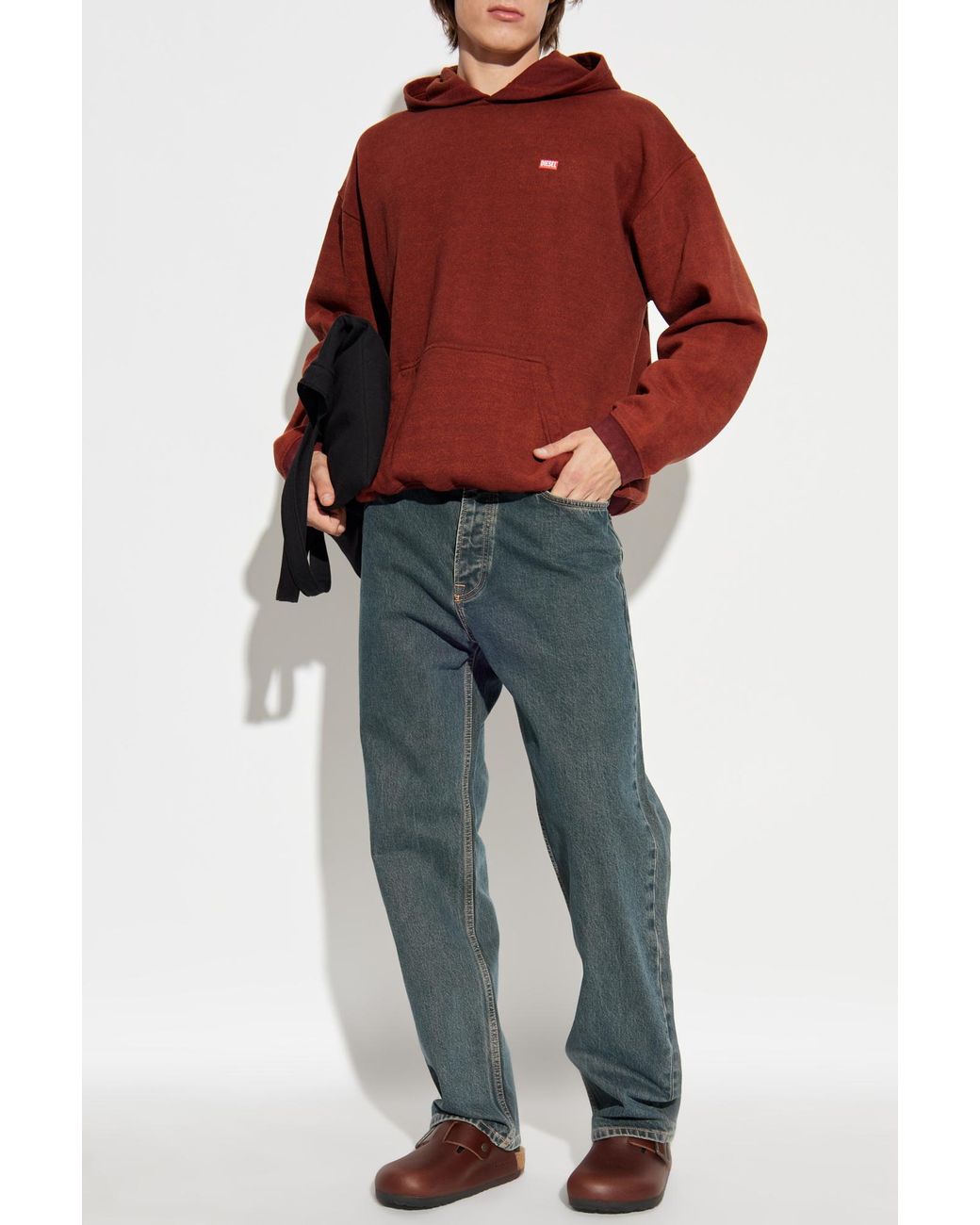 DIESEL Red Sweatshirt 'S-Kai' for men