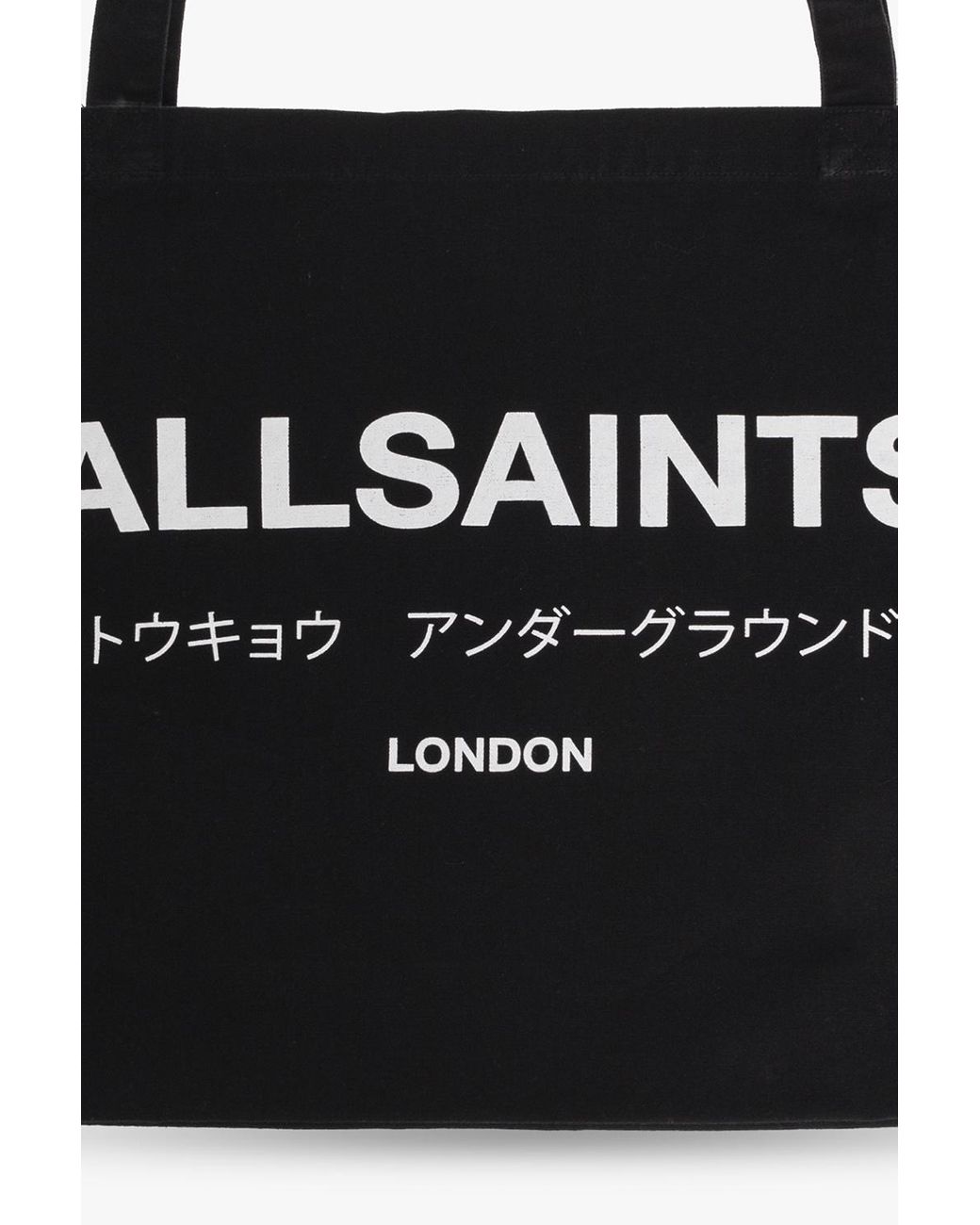 AllSaints 'underground' Shopper Bag in Black for Men | Lyst