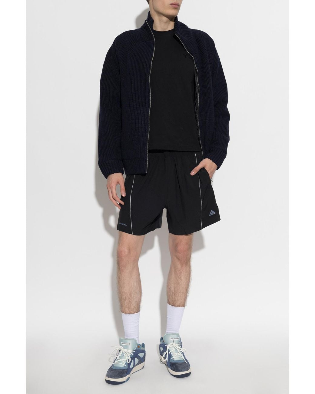Adidas Originals Black Adidas X Entire Studios Shorts for men