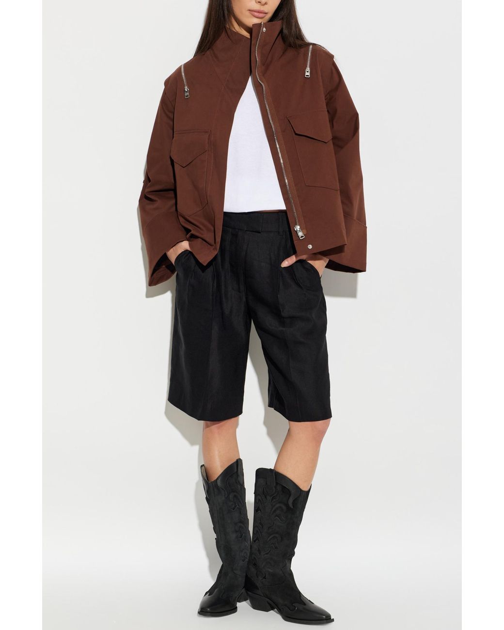 AllSaints Black "Leighton" Jacket