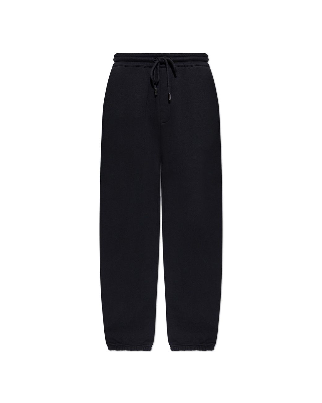 Jacquemus Black Sweatpants With Patch for men