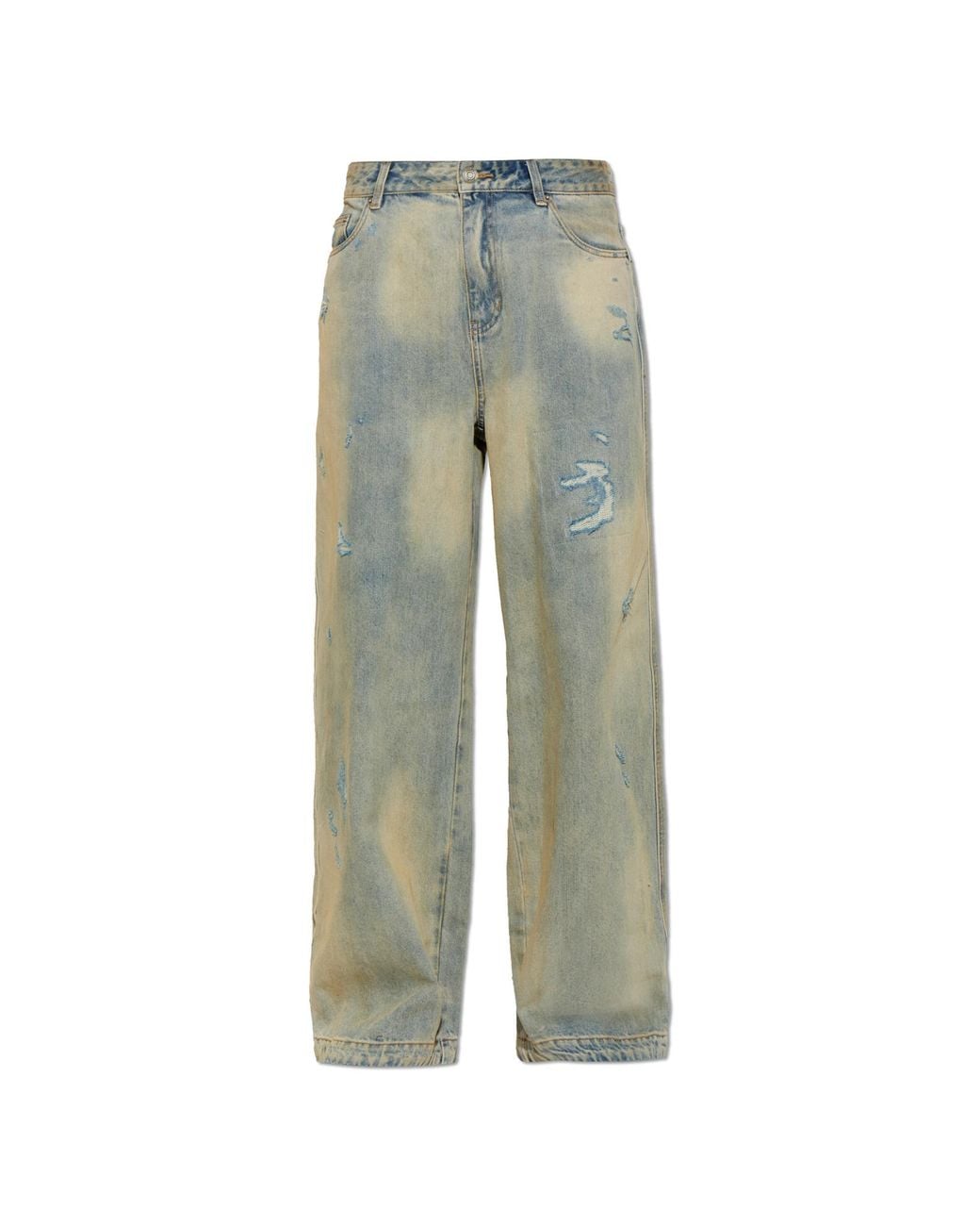 Juun.J Green 'Vintage' Jeans for men