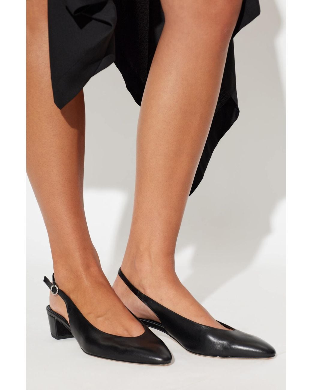 Aeyde Black 'Celeste' Heeled Shoes