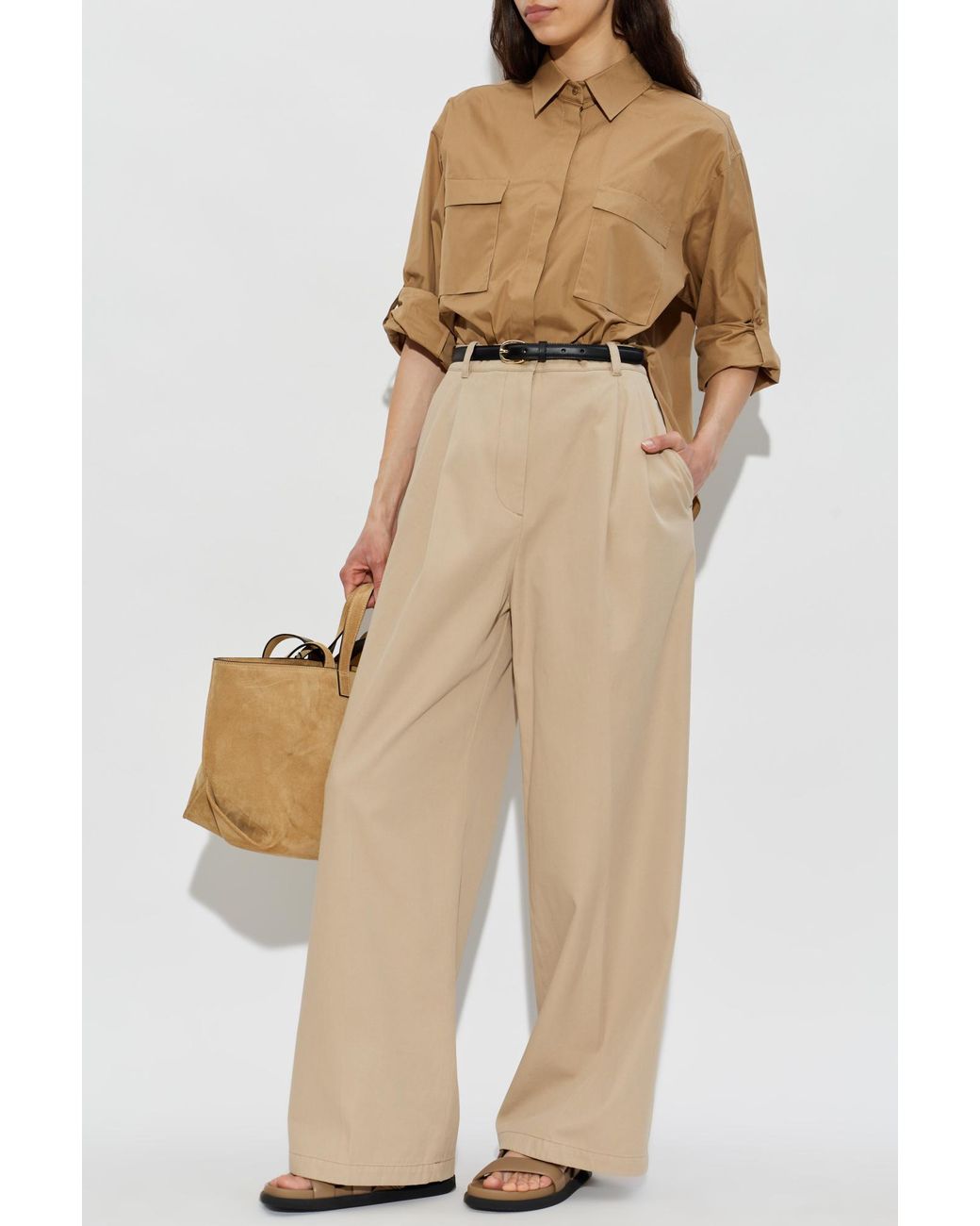 A.P.C. Natural 'Ginny' Trousers
