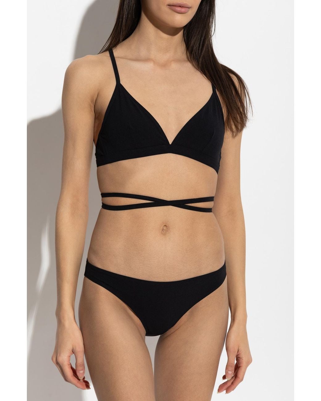 Isabel Marant Black Bottom Of The 'Saly' Swimsuit