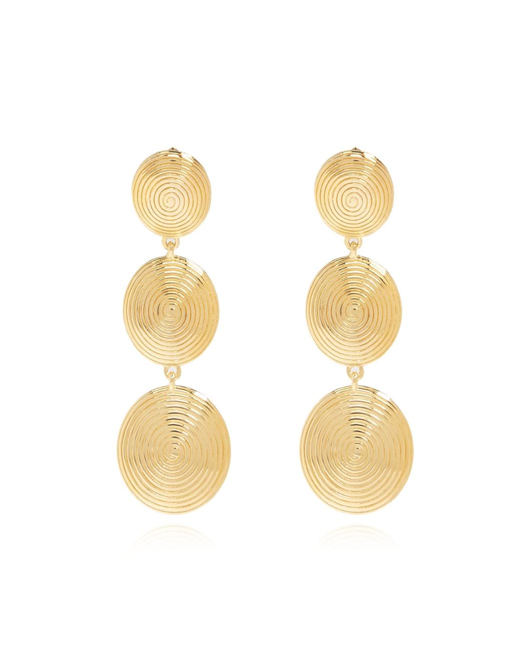LIE STUDIO Metallic "Ruby" Earrings