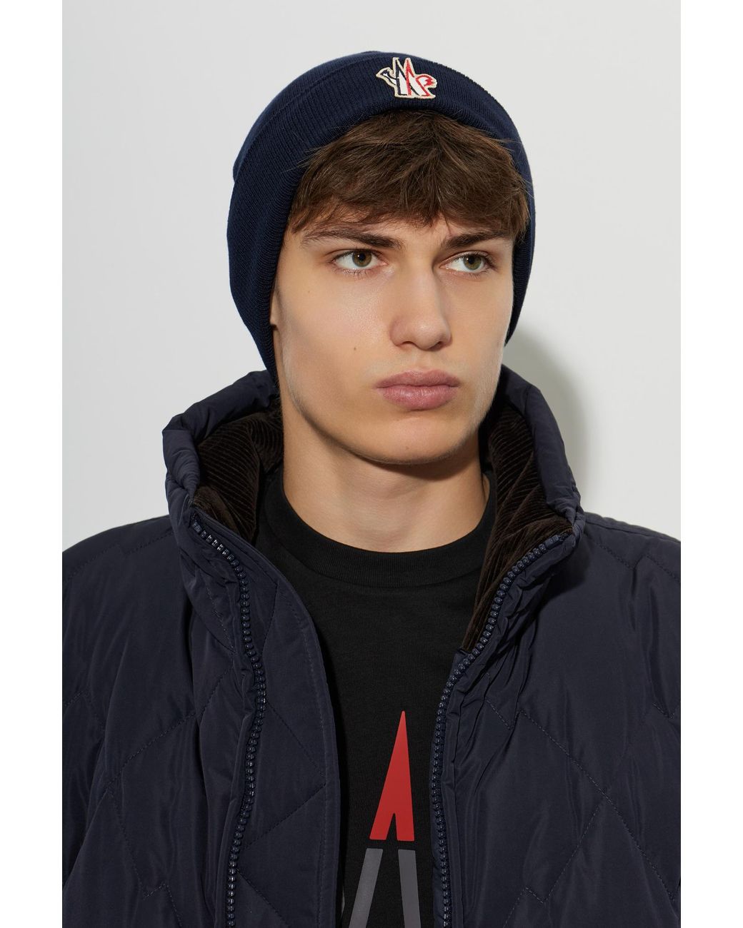 Moncler Blue Après-Ski Beanie for men