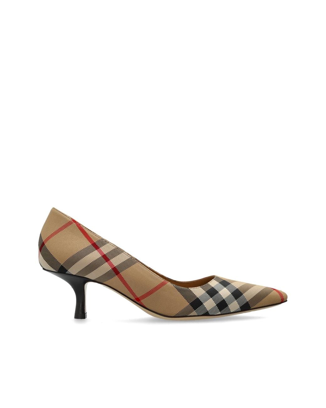 Burberry Brown 'Dame' High-Heeled Shoes